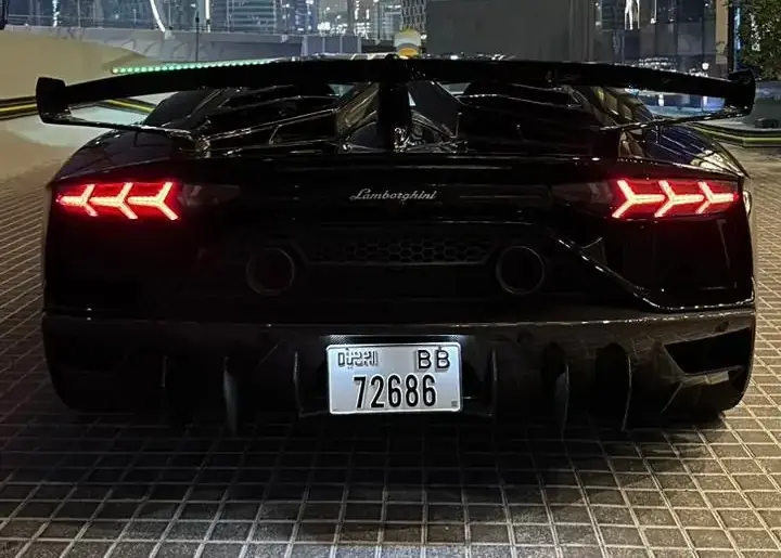 Lamborghini Aventador SVJ Rental Dubai