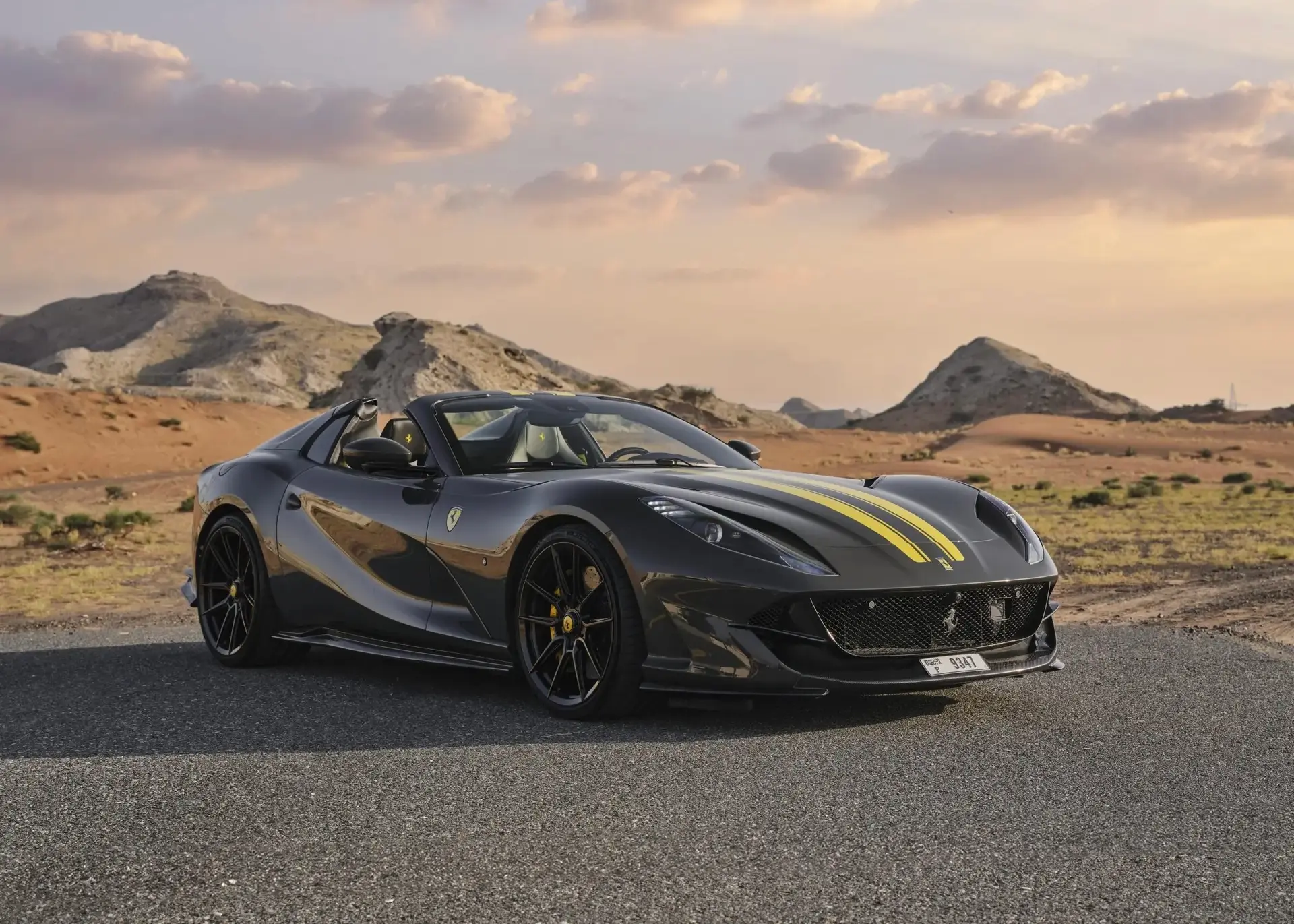 Rent Ferrari 812 GTS Novitec in Dubai