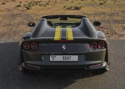 Rent Ferrari 812 GTS Novitec in Dubai