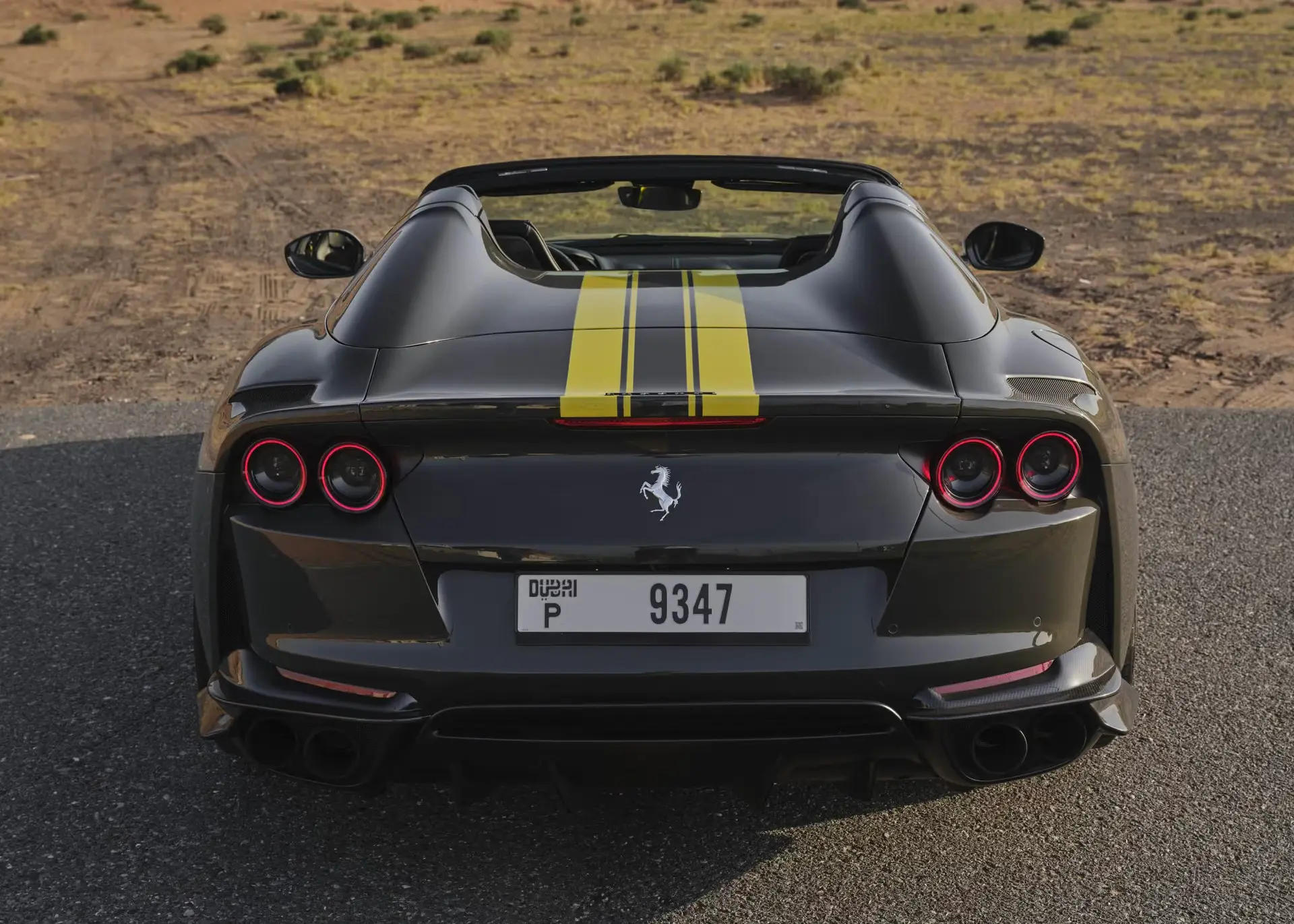 Rent Ferrari 812 GTS Novitec in Dubai