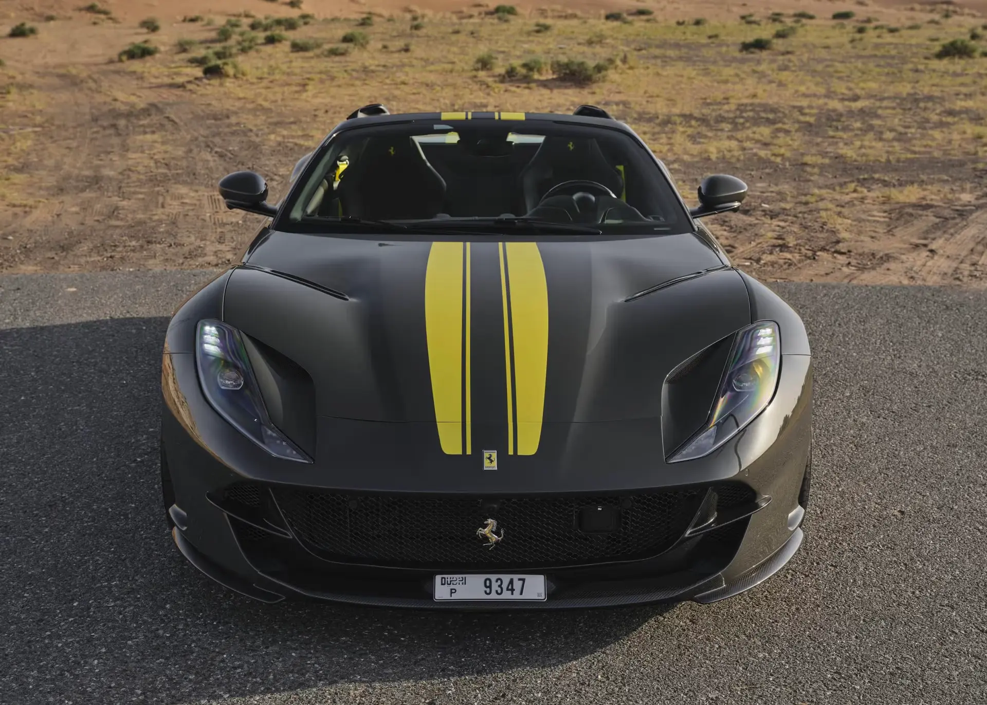Rent Ferrari 812 GTS Novitec in Dubai