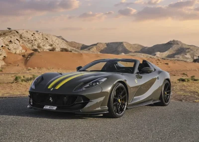 Rent Ferrari 812 GTS Novitec in Dubai