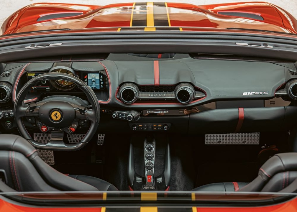 Rent Ferrari 812 GTS in Dubai