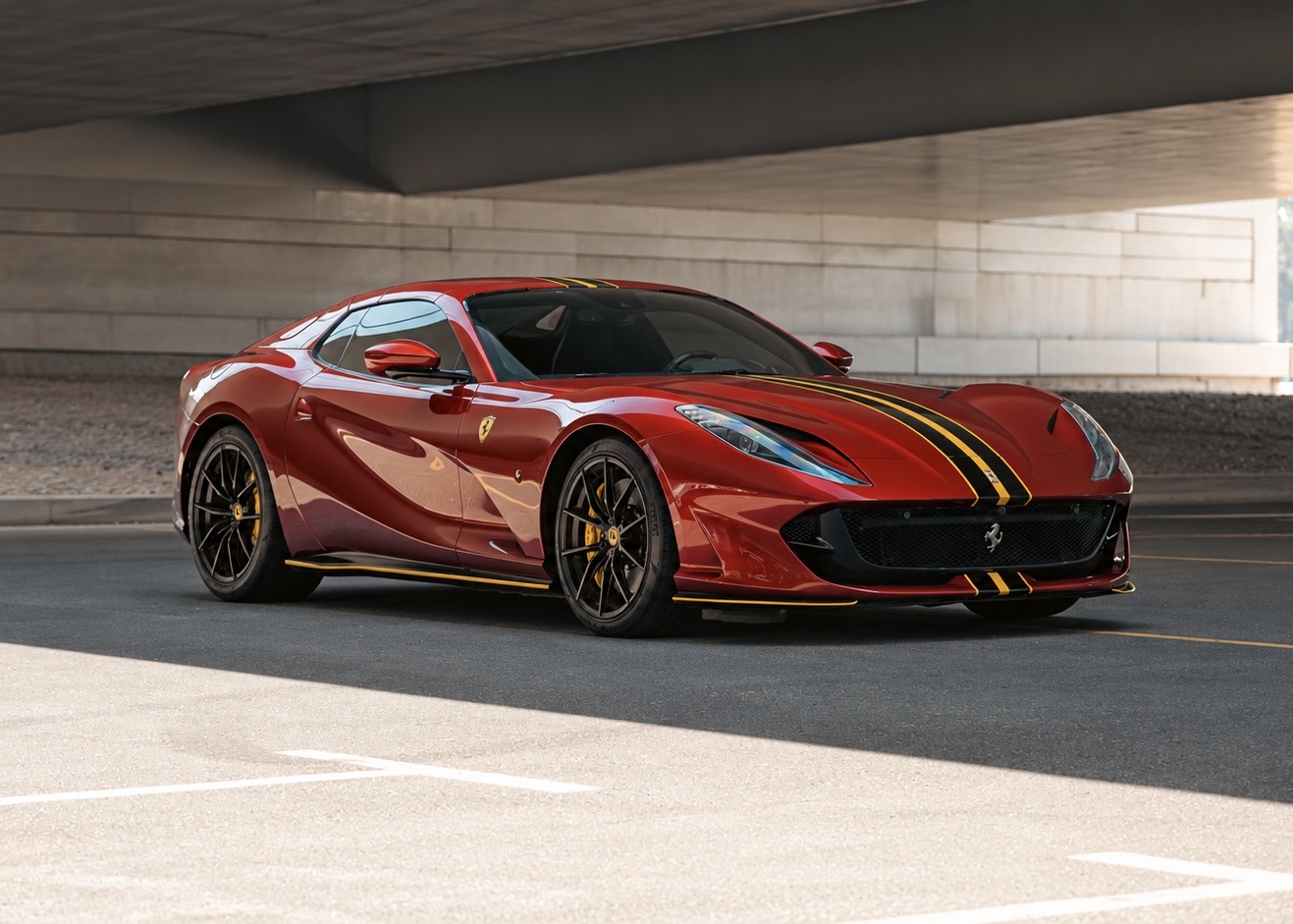 Rent Ferrari 812 GTS in Dubai