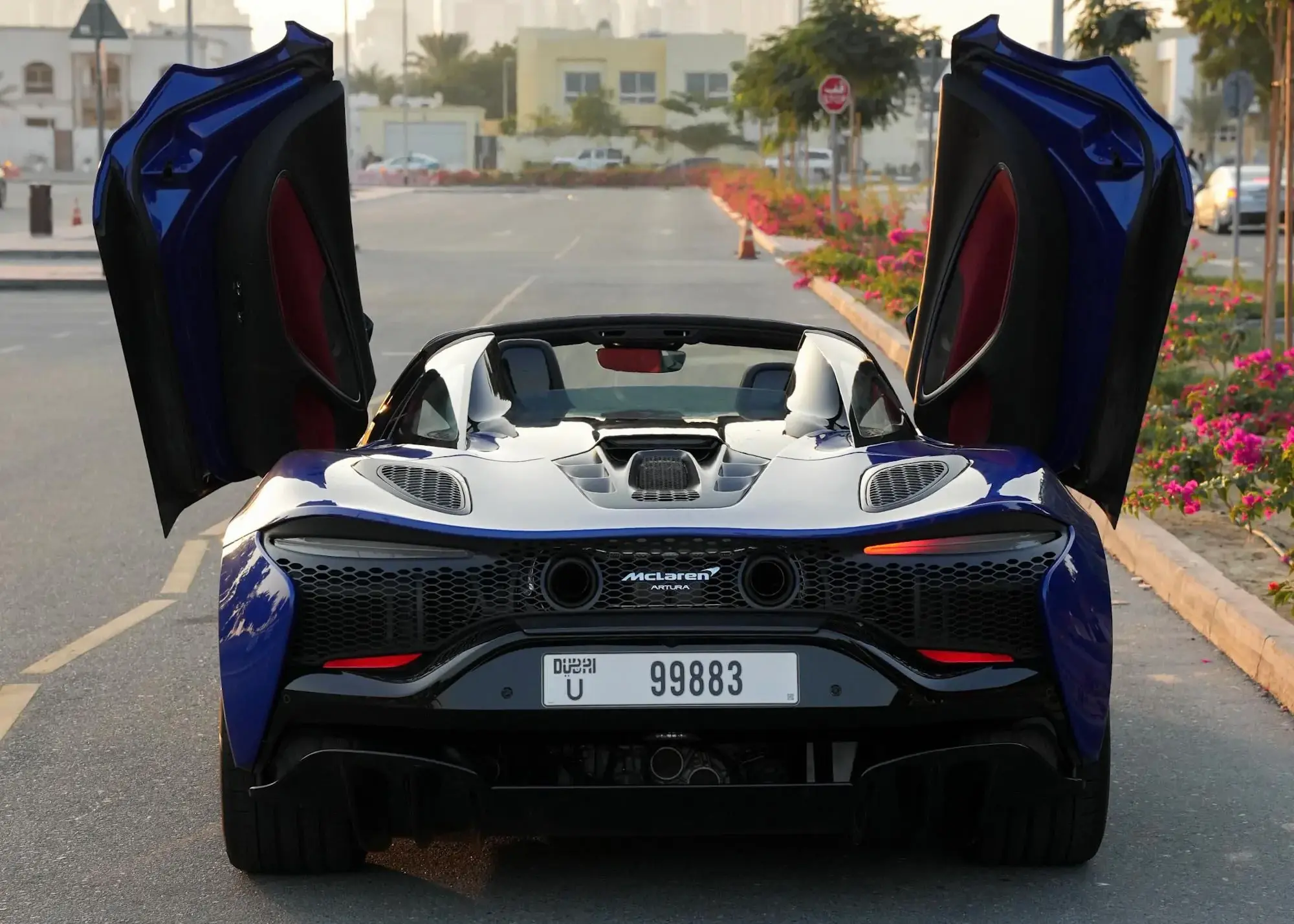 Rent McLaren Artura Spider in Dubai