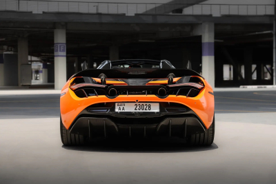 Rent Mclaren 720S Spider TopCar in Dubai