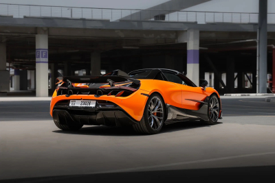 Rent Mclaren 720S Spider TopCar in Dubai