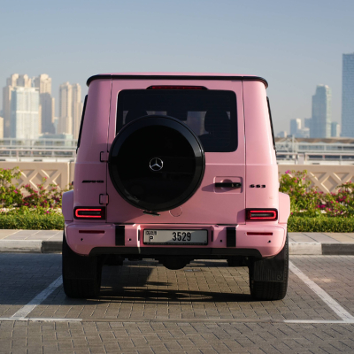 Rent Mercedes G63 AMG Pink in Dubai