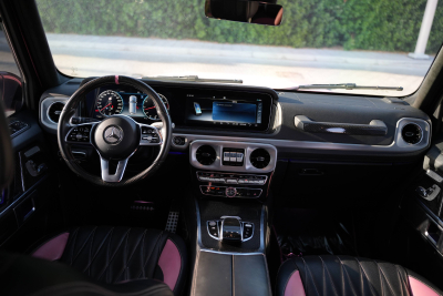 Rent Mercedes G63 AMG Pink in Dubai