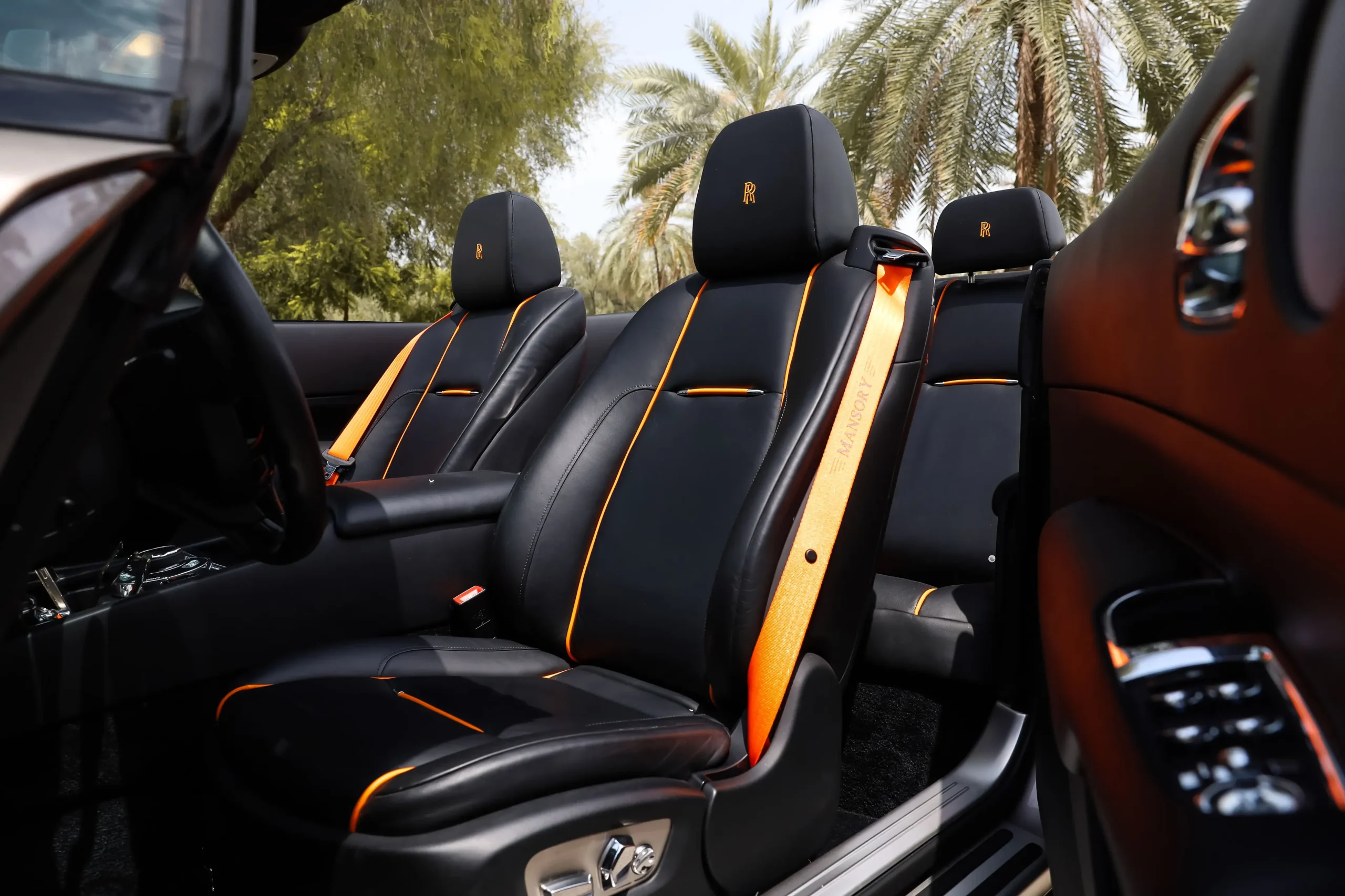 Rent Rolls Royce Dawn Mansory in Dubai