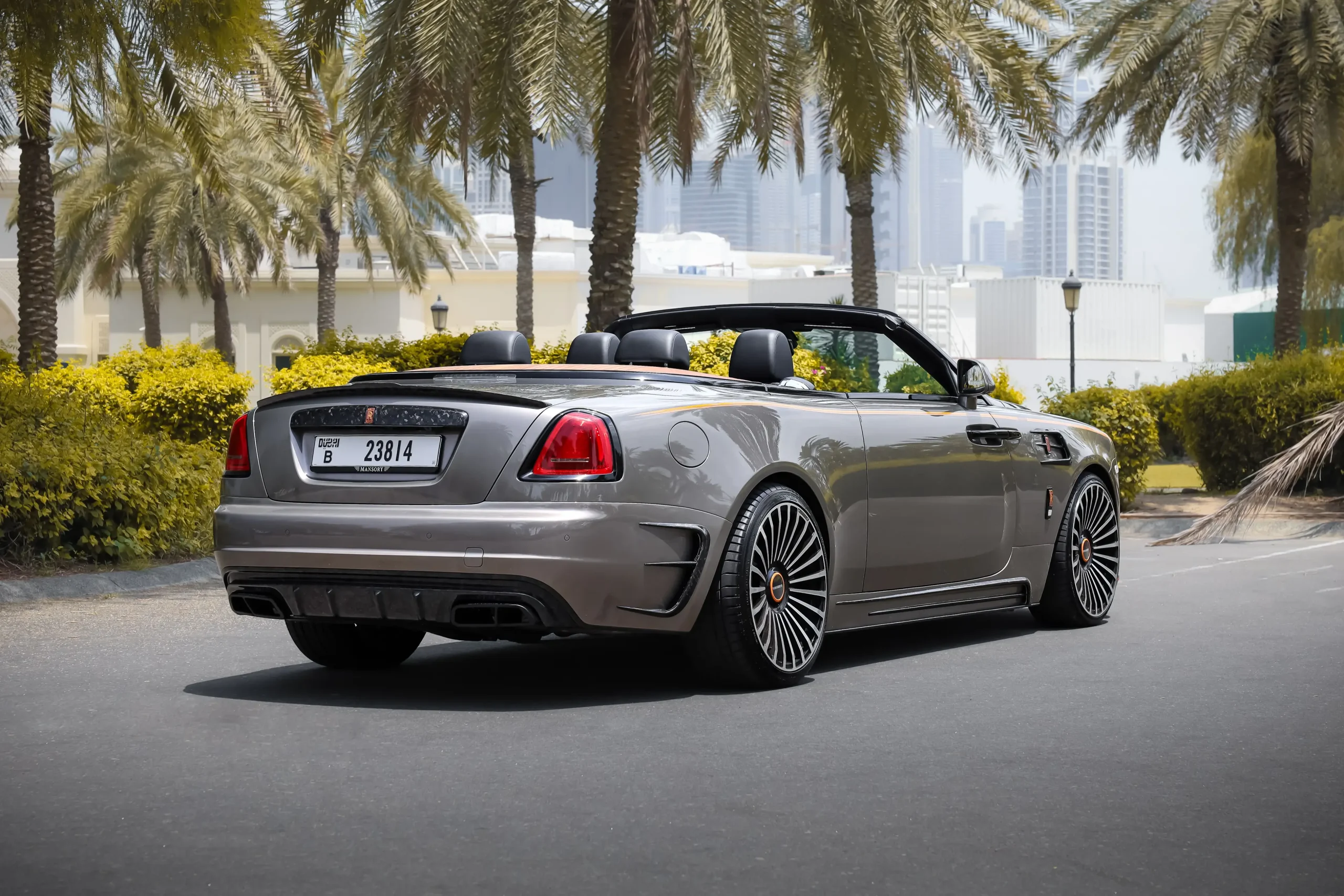 Rent Rolls Royce Dawn Mansory in Dubai