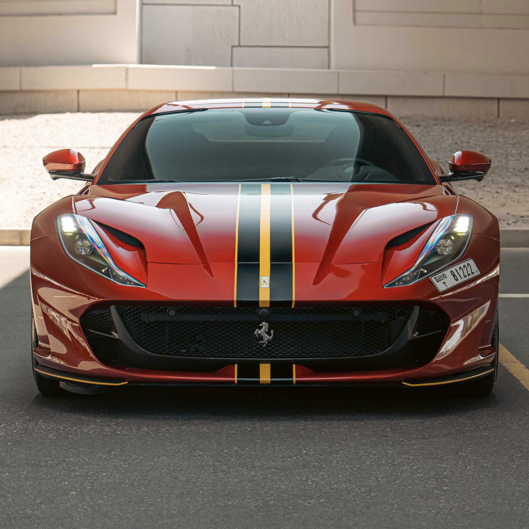 Rent Ferrari 812 GTS in Dubai