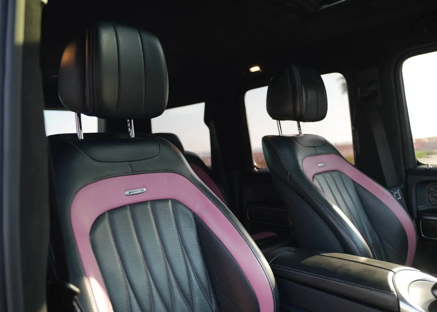 Rent Mercedes G63 AMG Pink in Dubai