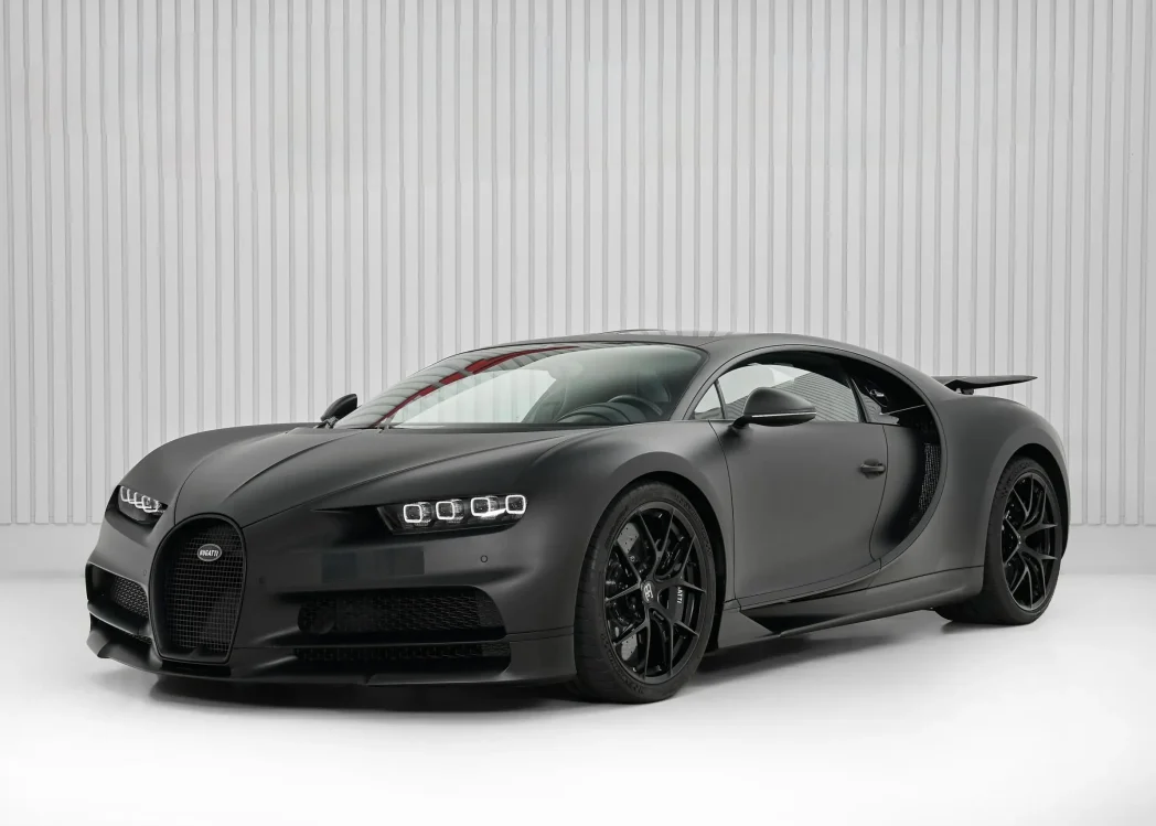 Rent Bugatti Chiron Noire Sportive in Dubai