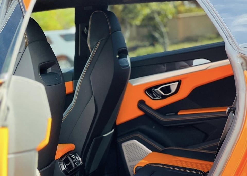 Rent Lamborghini Urus Orange in Dubai