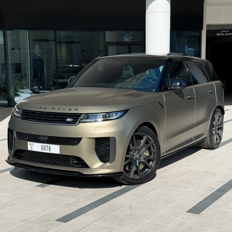 Rent Range Rover Sport SV In Dubai