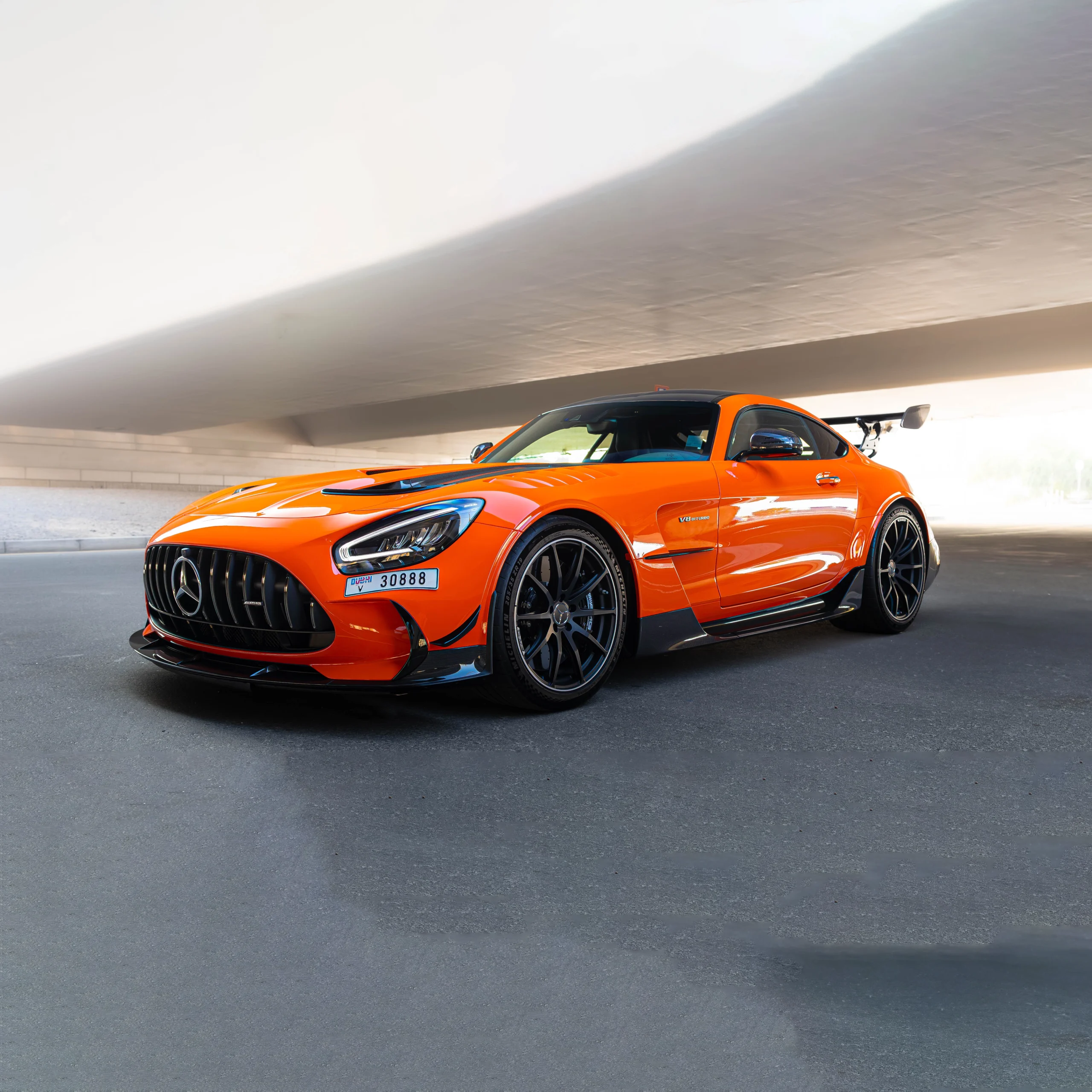 Rent Mercedes AMG GT63 Black Series In Dubai