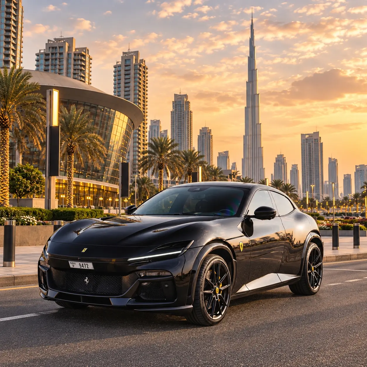 Ferrari Purosangue Novitec Rental Dubai