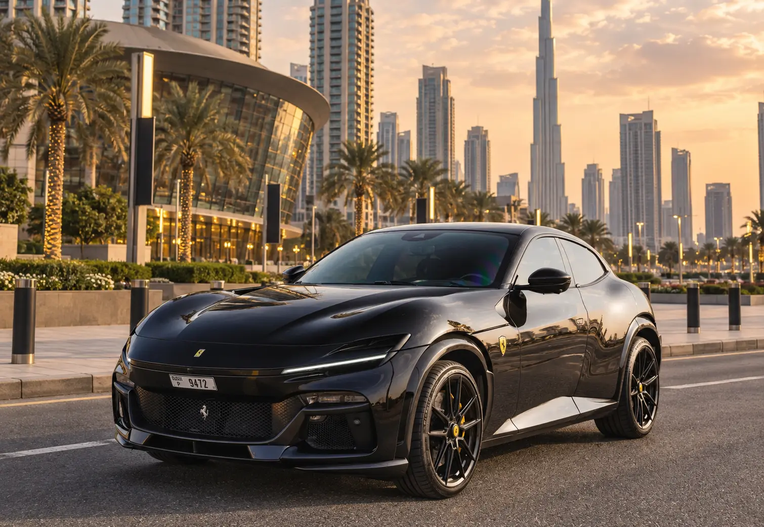 Ferrari Purosangue Novitec Rental Dubai
