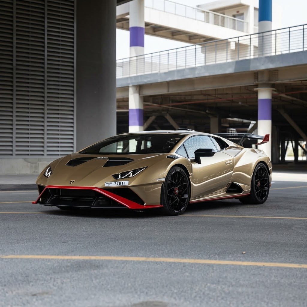 Hire Lamborghini Huracan STO Dubai