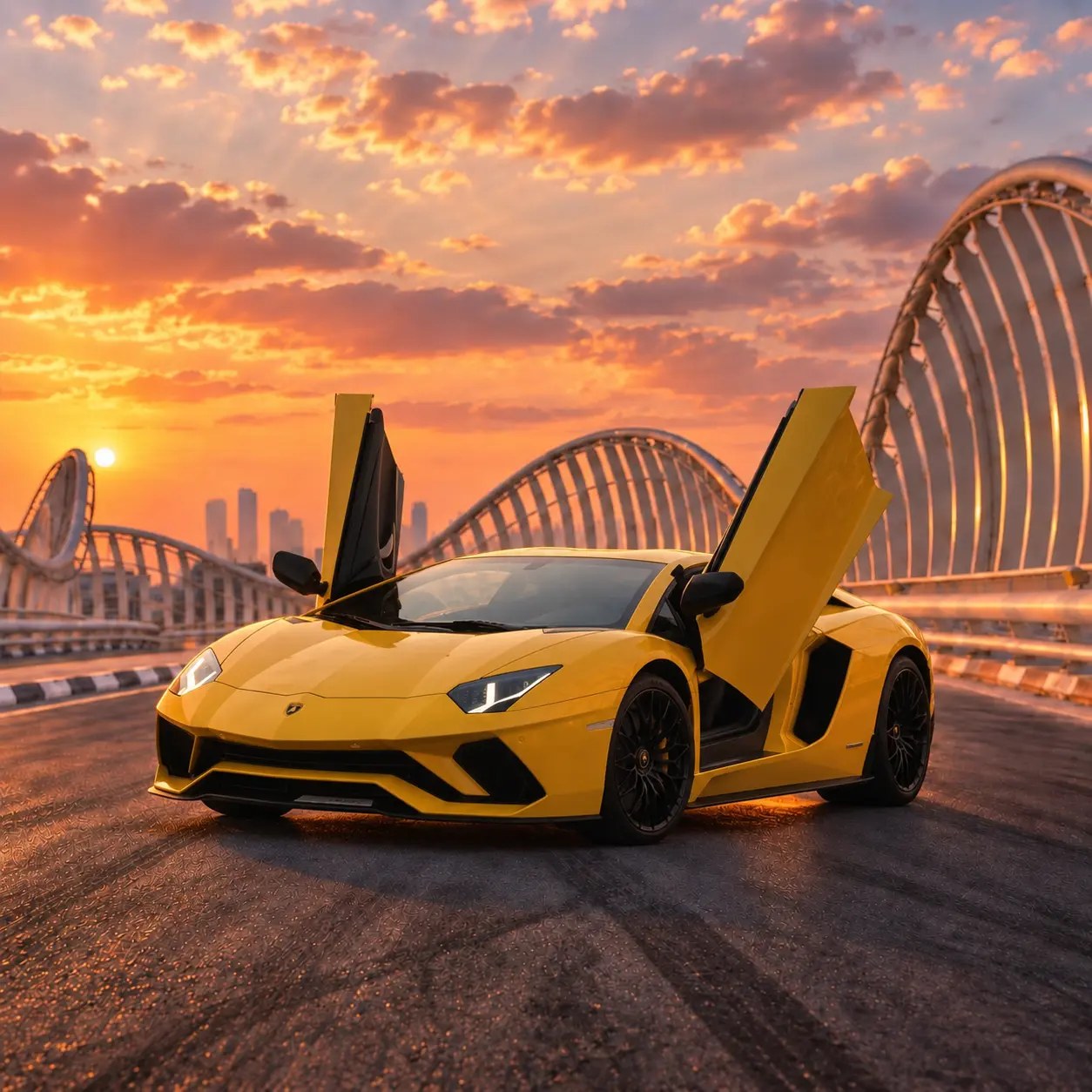 Lamborghini Aventador S rental in Dubai