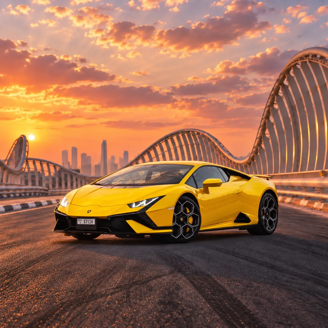 Lamborghini Huracan Tecnica rental in Dubai