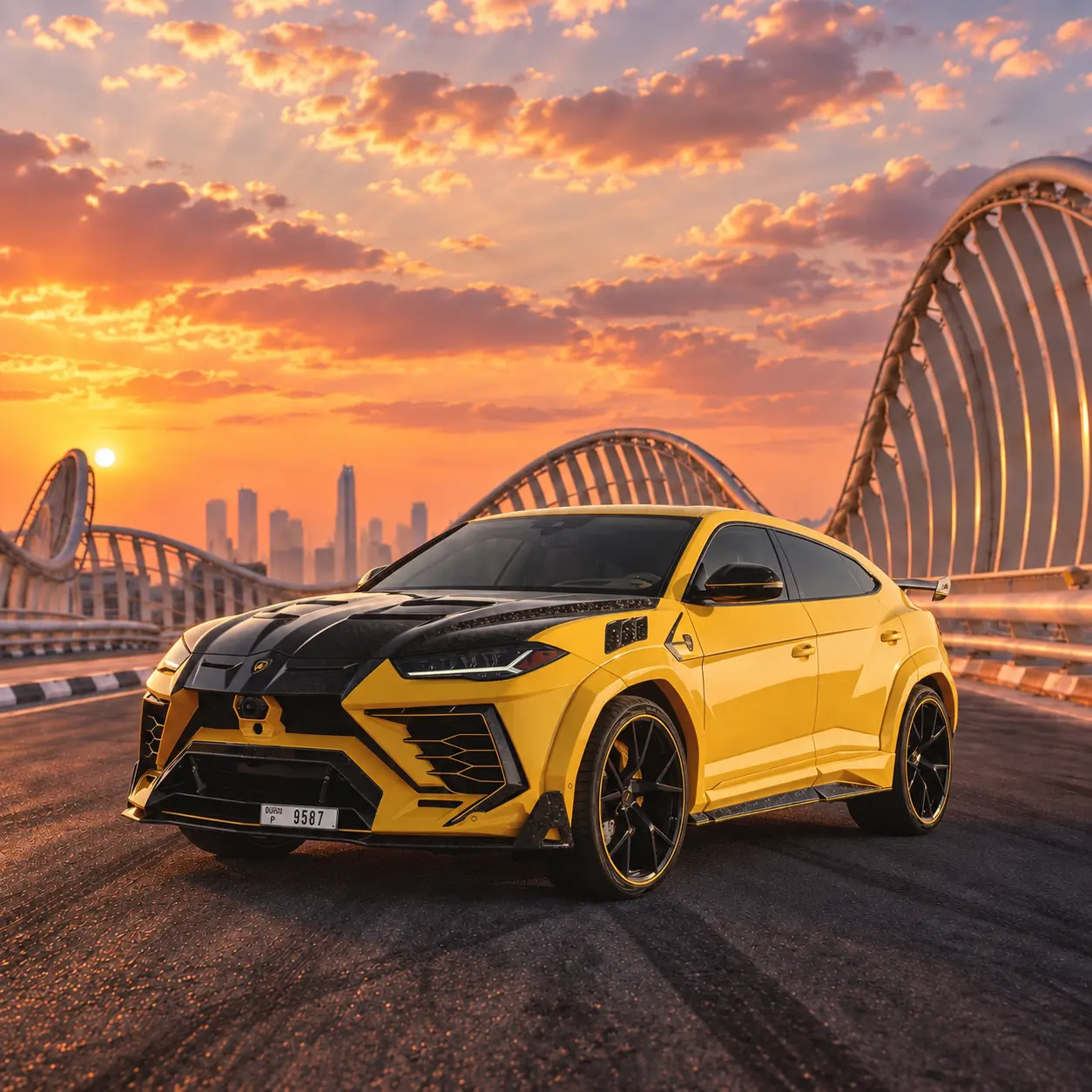 Lamborghini Urus Mansory rental in Dubai