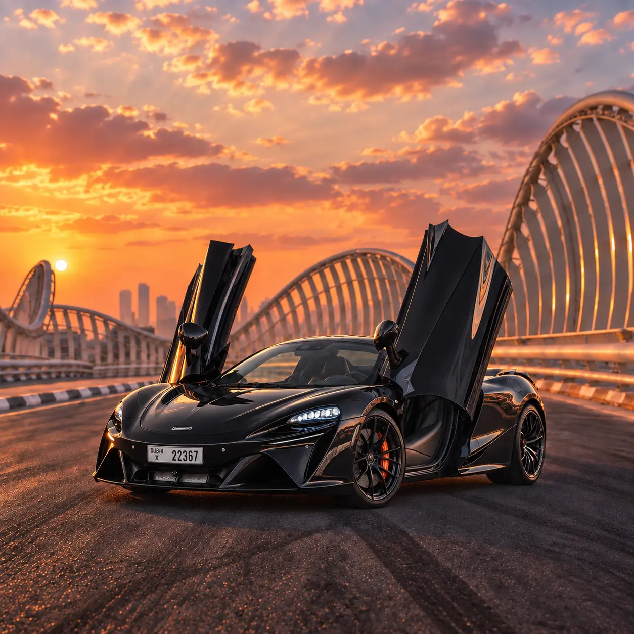McLaren Artura rental in Dubai