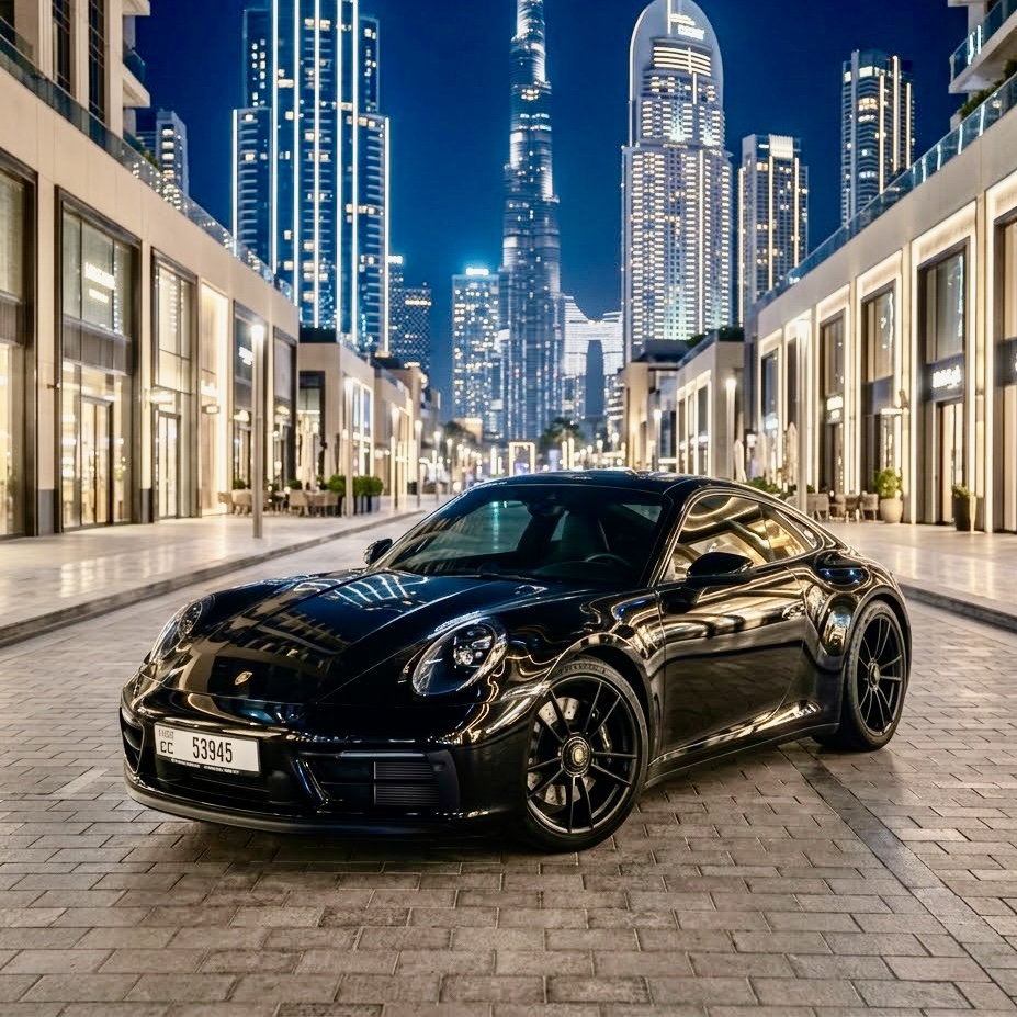 Porsche 911 Carrera 4 GTS Rental Dubai
