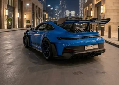 Porsche GT3 RS For Rent in Dubai