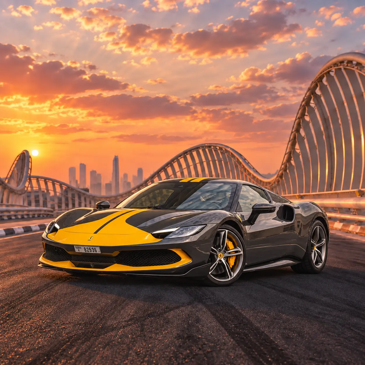 Ferrari 296 GTB Fiorano Rental in Dubai