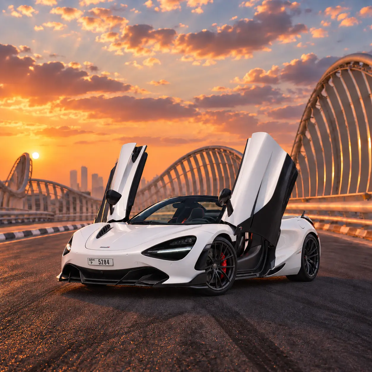 McLaren 720S Spider rental in Dubai