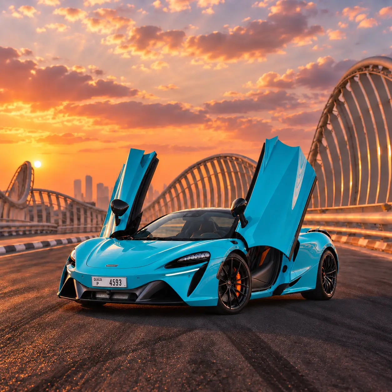 McLaren Artura rental in Dubai