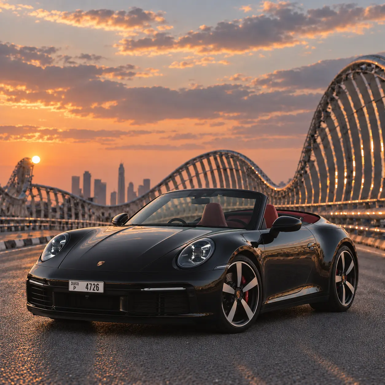 Rent Porsche 911 Carrera S Cabriolet in Dubai