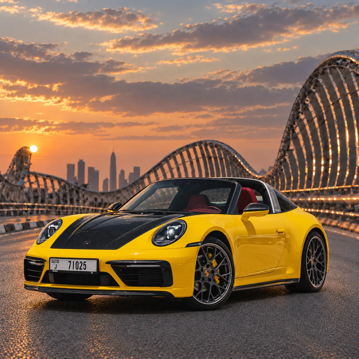 Porsche 911 Targa TopCar Stinger GTR rental in Dubai