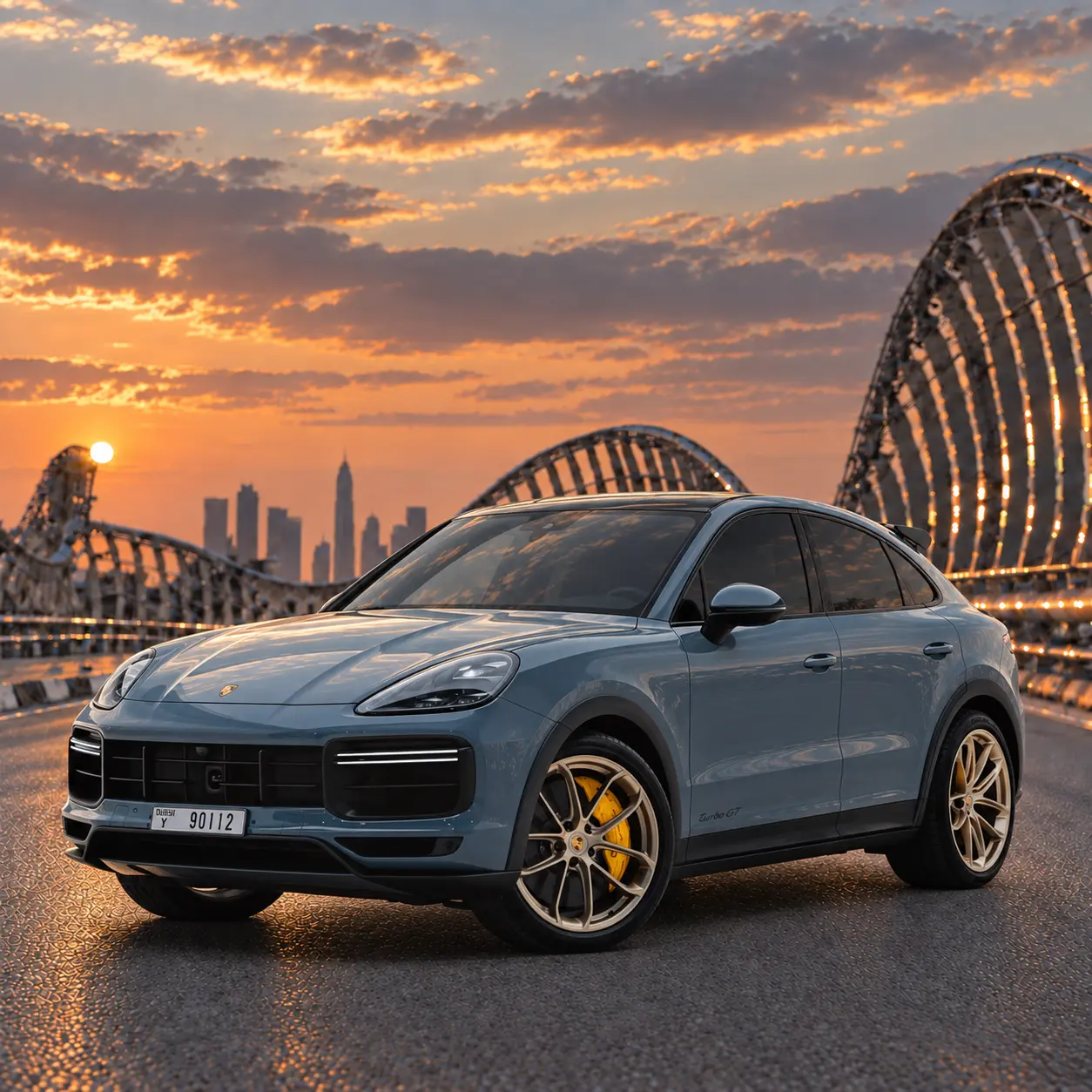 Rent Porsche Cayenne Turbo GT in Dubai