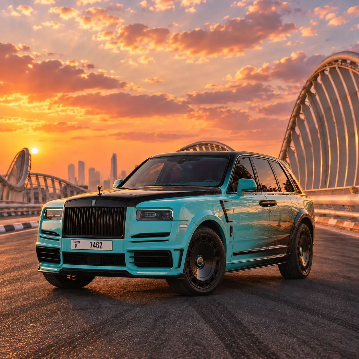 Rolls Royce Cullinan Mansory rental in Dubai
