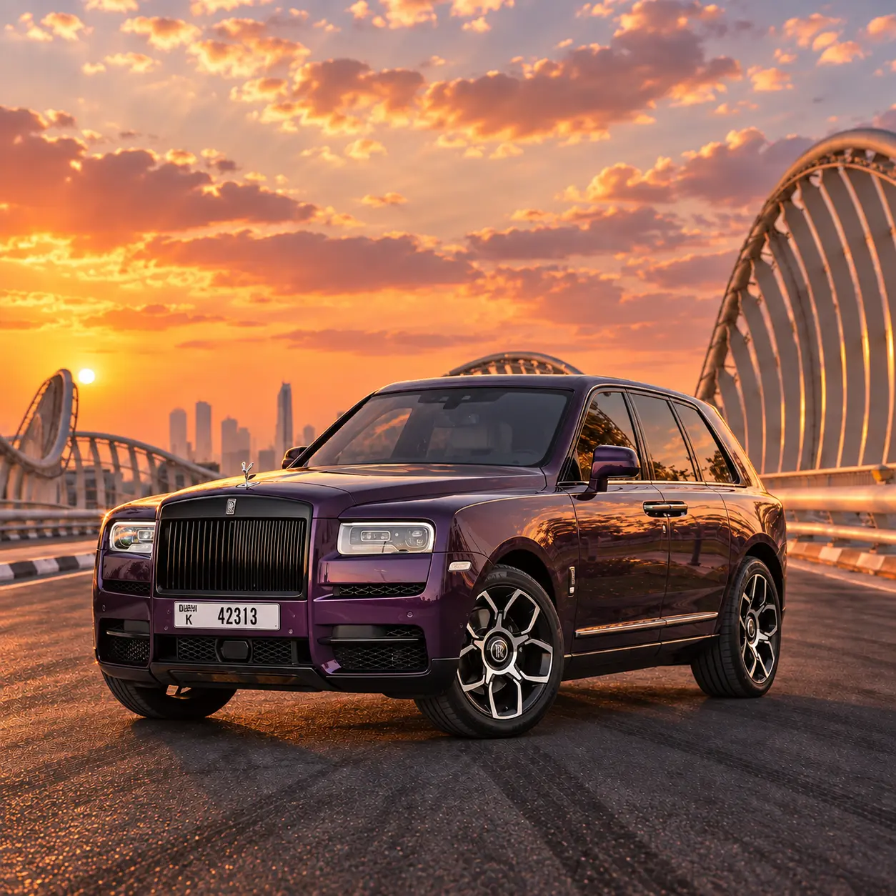 Rolls Royce Cullinan rental in Dubai