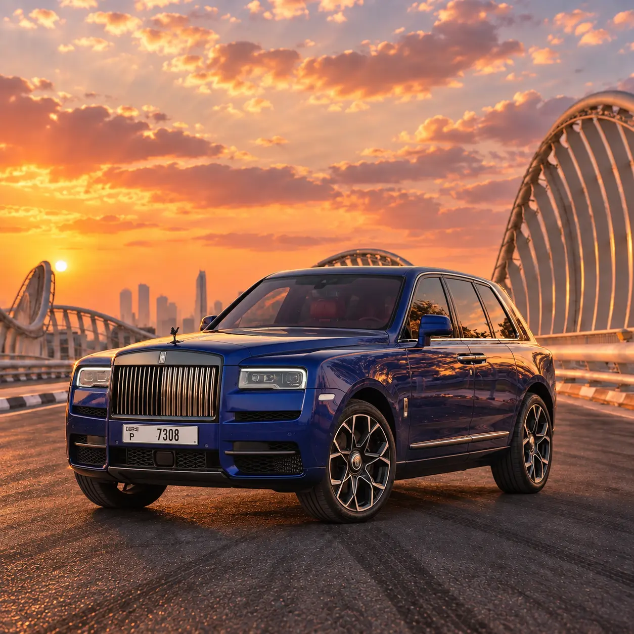 Rolls Royce Cullinan rental in Dubai