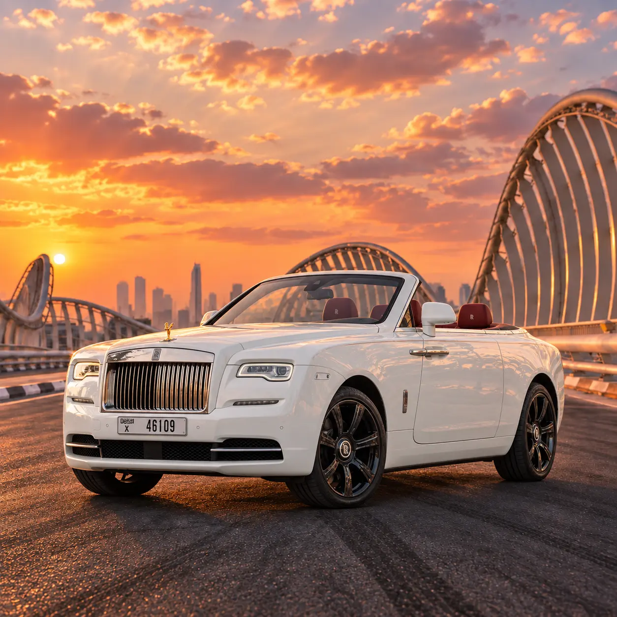 Rolls Royce Dawn rental in Dubai