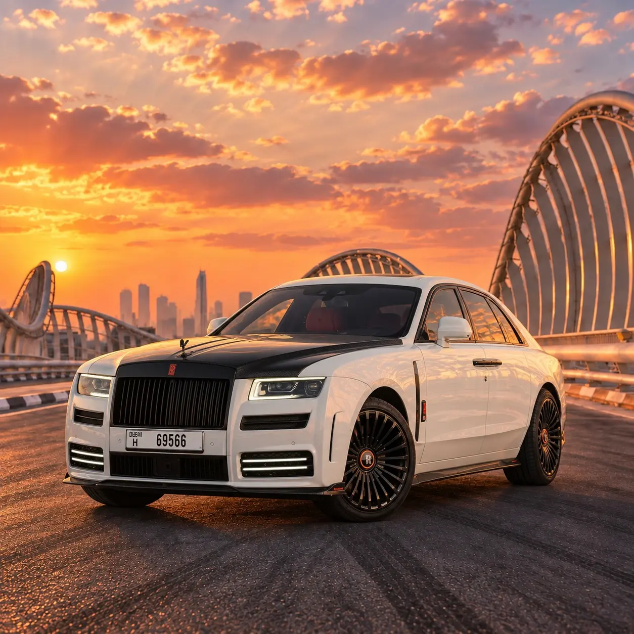 Rolls Royce Ghost Mansory rental in Dubai