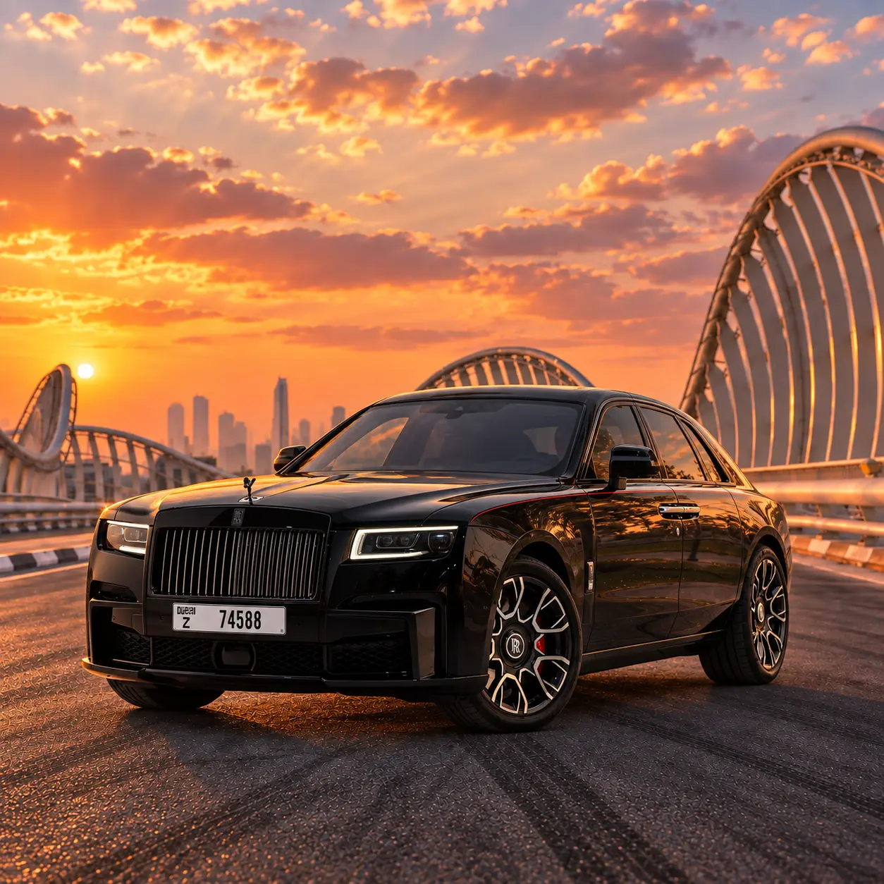 Rolls Royce Ghost Novitec rental in Dubai