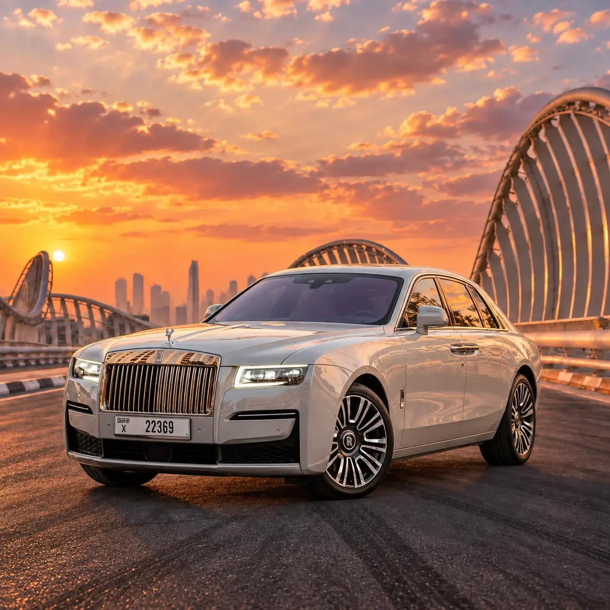 Rolls Royce Ghost rental in Dubai