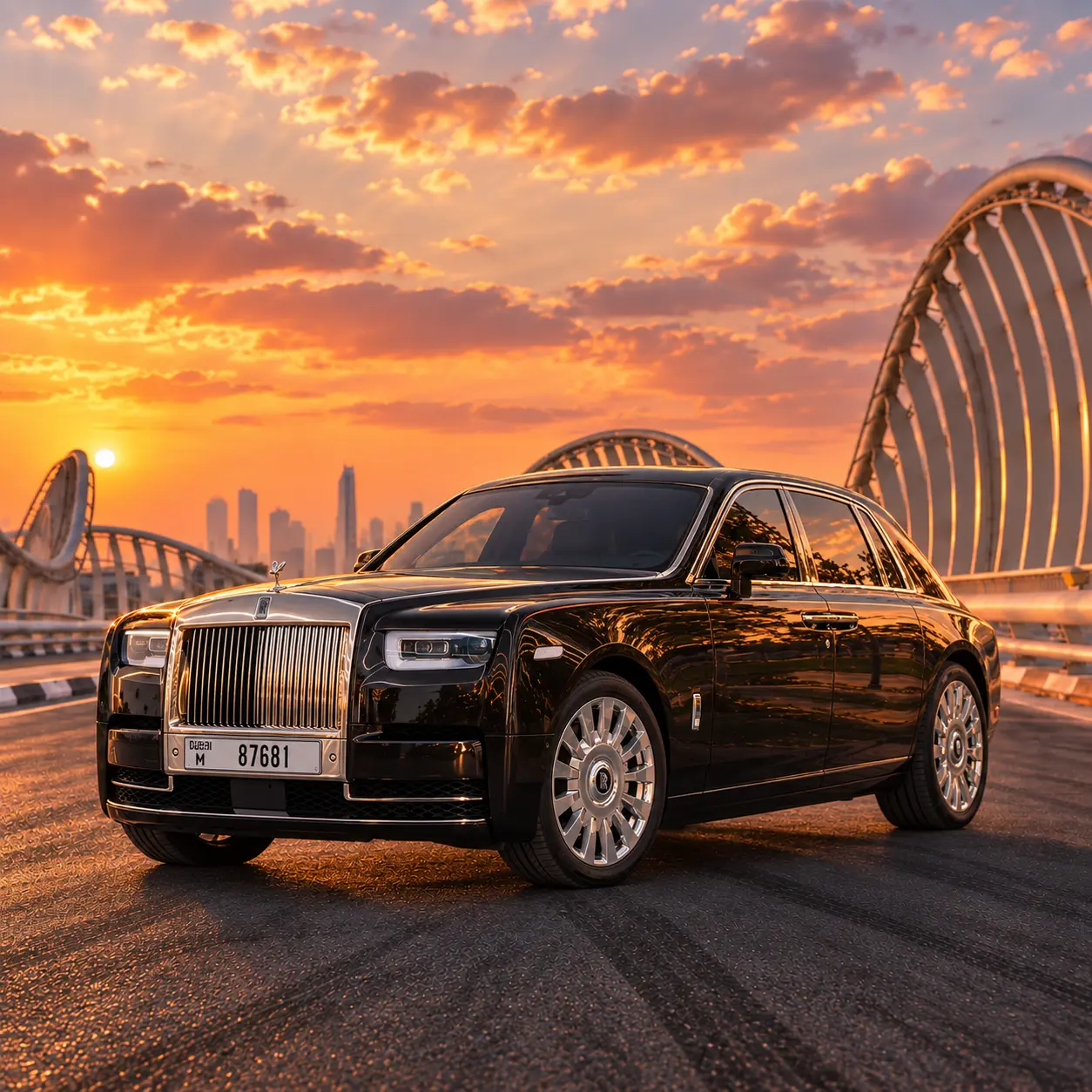 Rolls Royce Phantom rental in Dubai