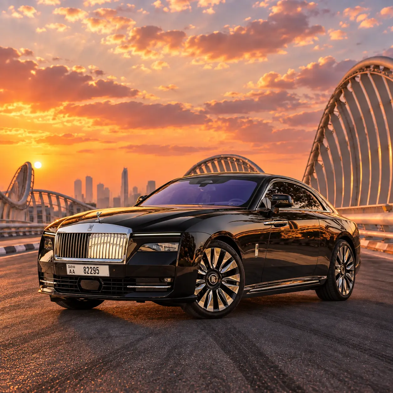 Rolls Royce Spectre rental in Dubai
