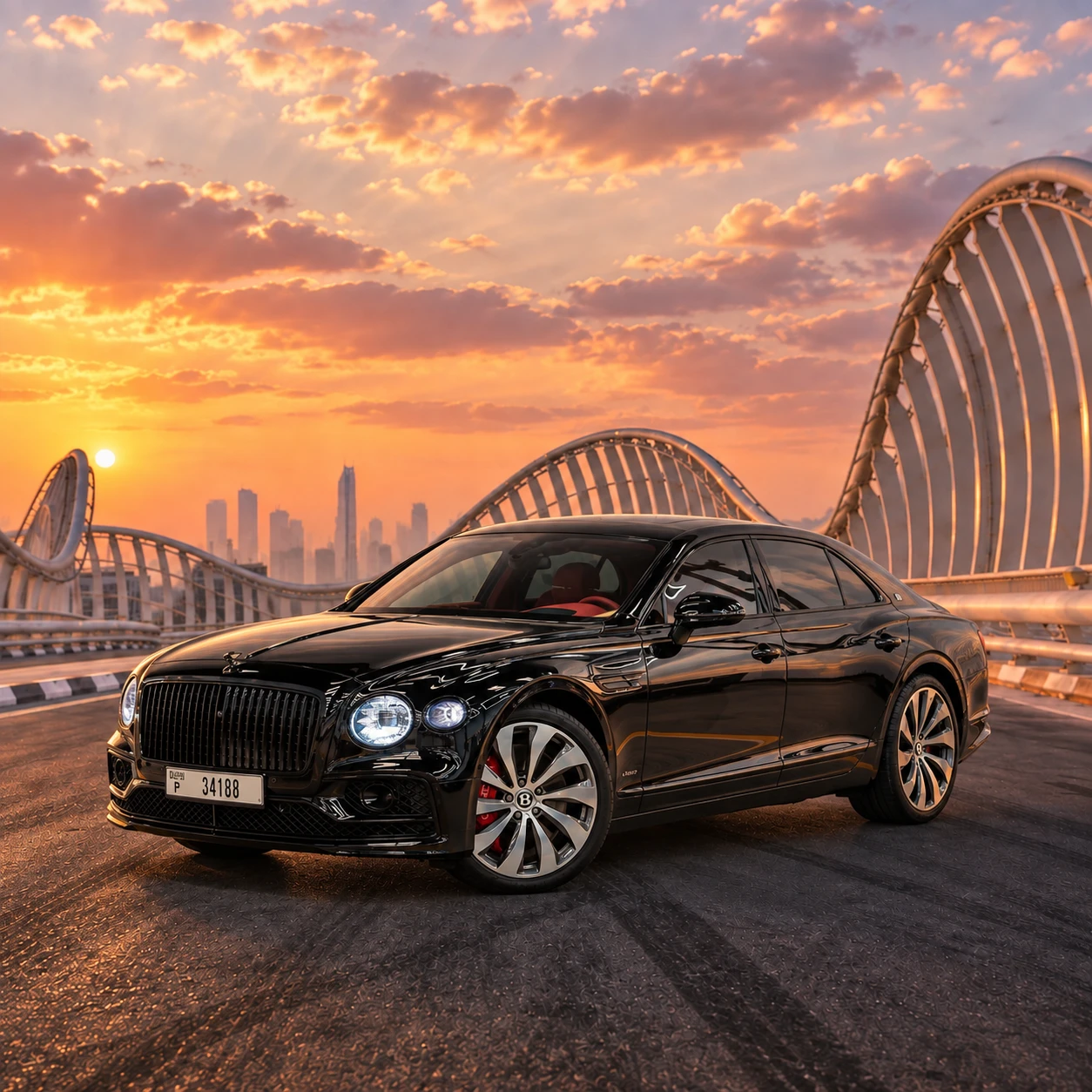 Bentley Flying Spur rental in Dubai