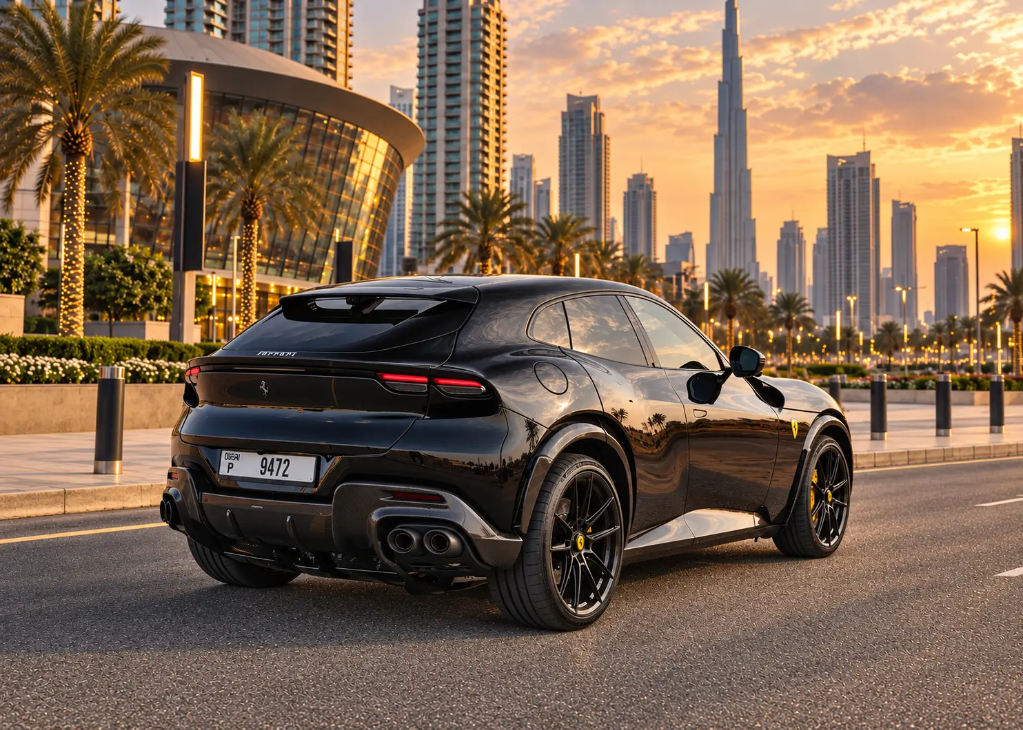 Ferrari Purosangue Novitec Rental Dubai