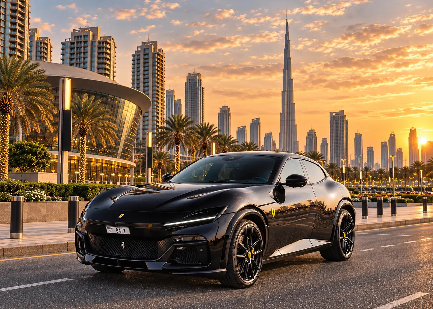 Ferrari Purosangue Novitec Rental Dubai