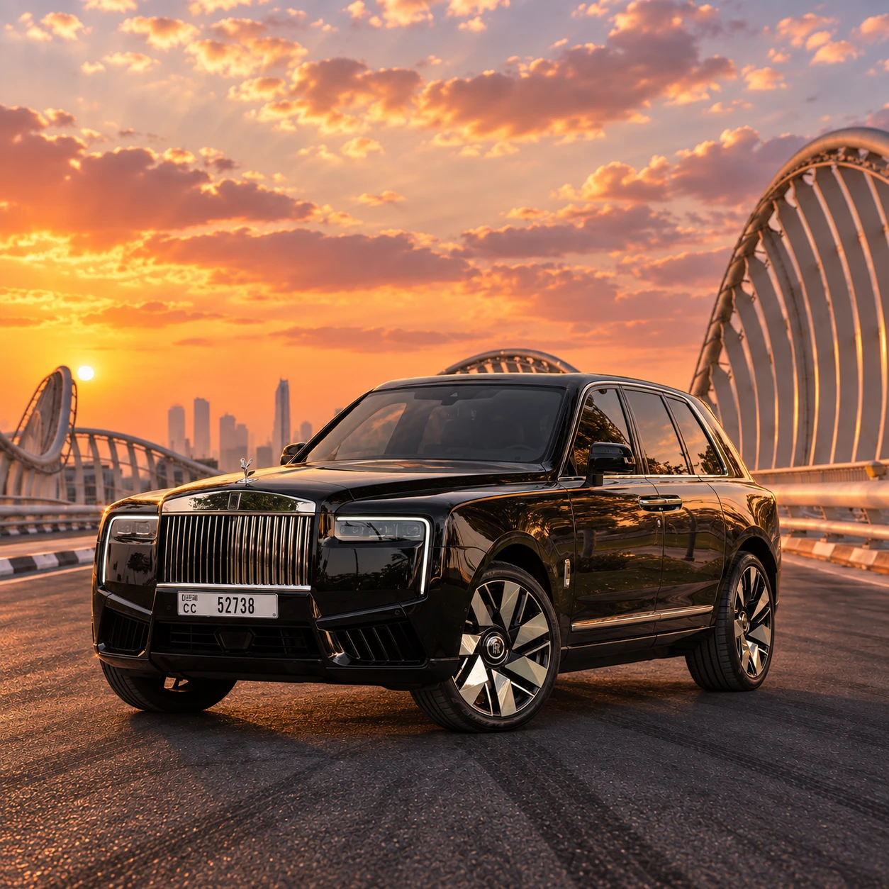 Rolls-Royce Cullinan rental in Dubai