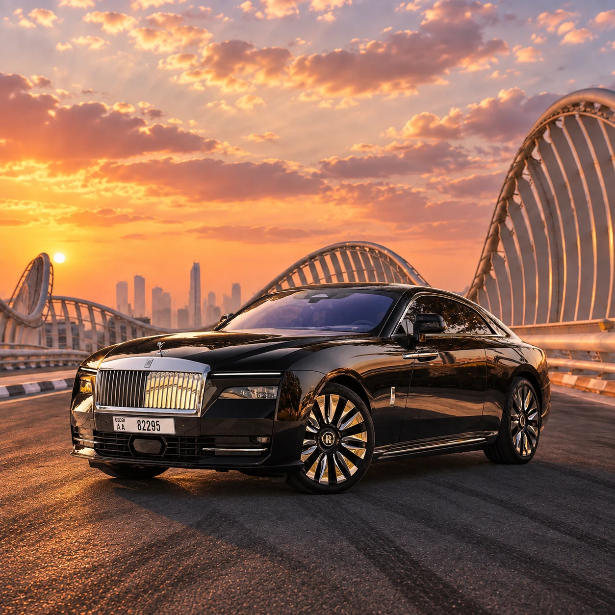 Rolls-Royce Spectre rental in Dubai